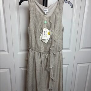 Armani Collezioni Beige Sleeveless Top